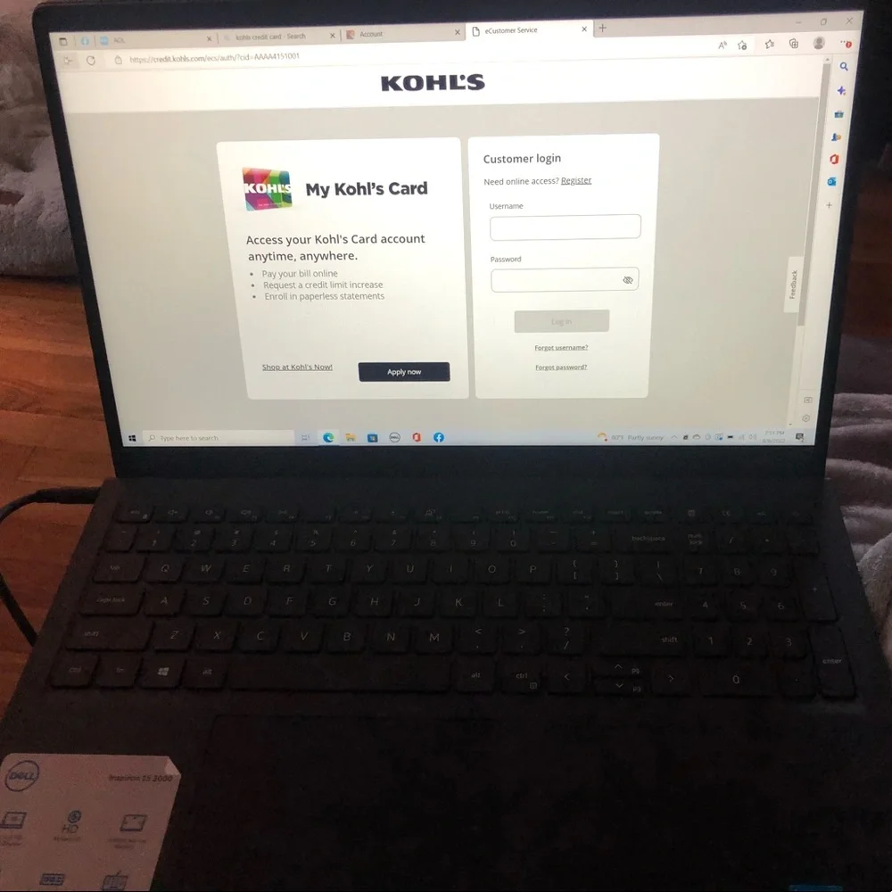 Dell Inspiron 15. 3000. Model 3511. 15.6 laptop